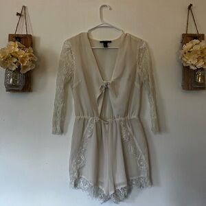 White romper